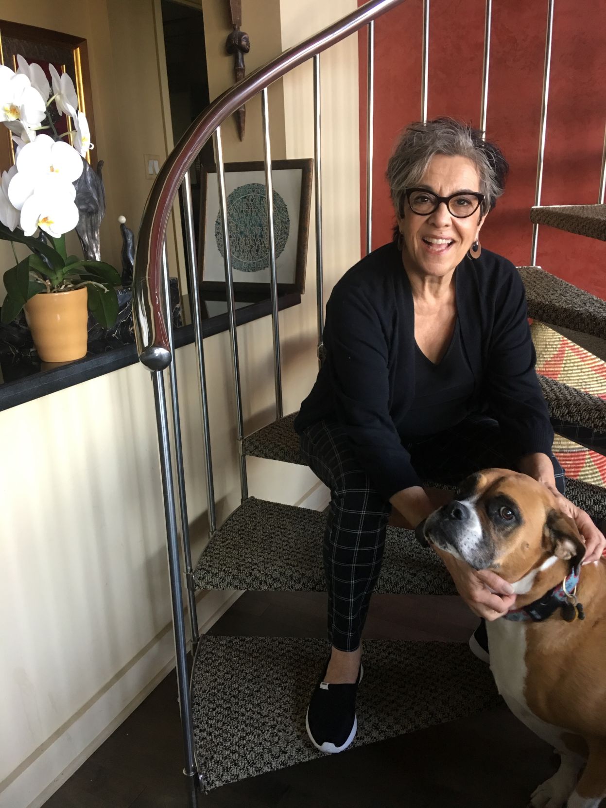 Anita Gray and her dog.jpg